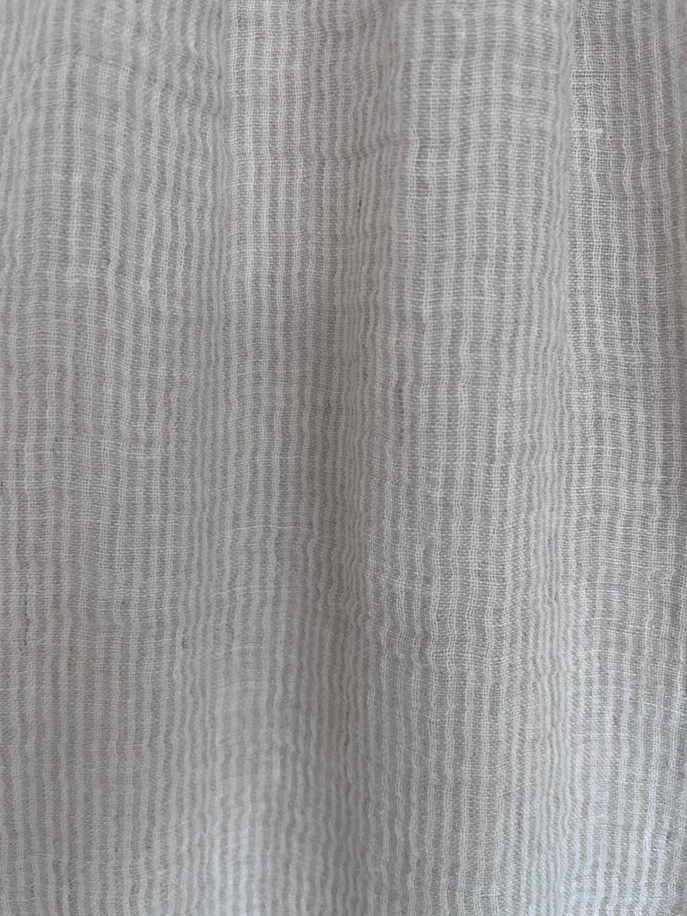 NEW! Italian 100% Linen BOGETTA DI LINO Striped Ivory Wide Leg Beach Pants XS - Picture 3 of 16
